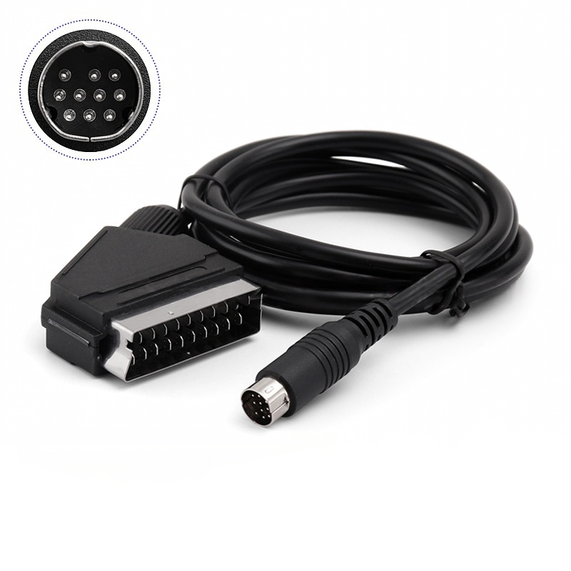 Controller Extension Cord - 1.8m Scart Cable for Sega Saturn