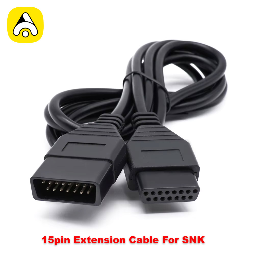 Controller Extension Cord - 1.8M15pin Extension Cable For SNK NeoGeo