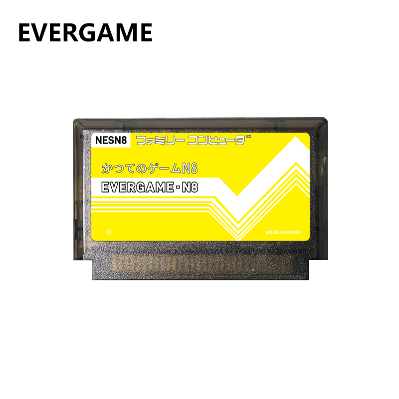 Retro Gaming Setup - REMANK EVERGAME N8 NES Cartridge Super