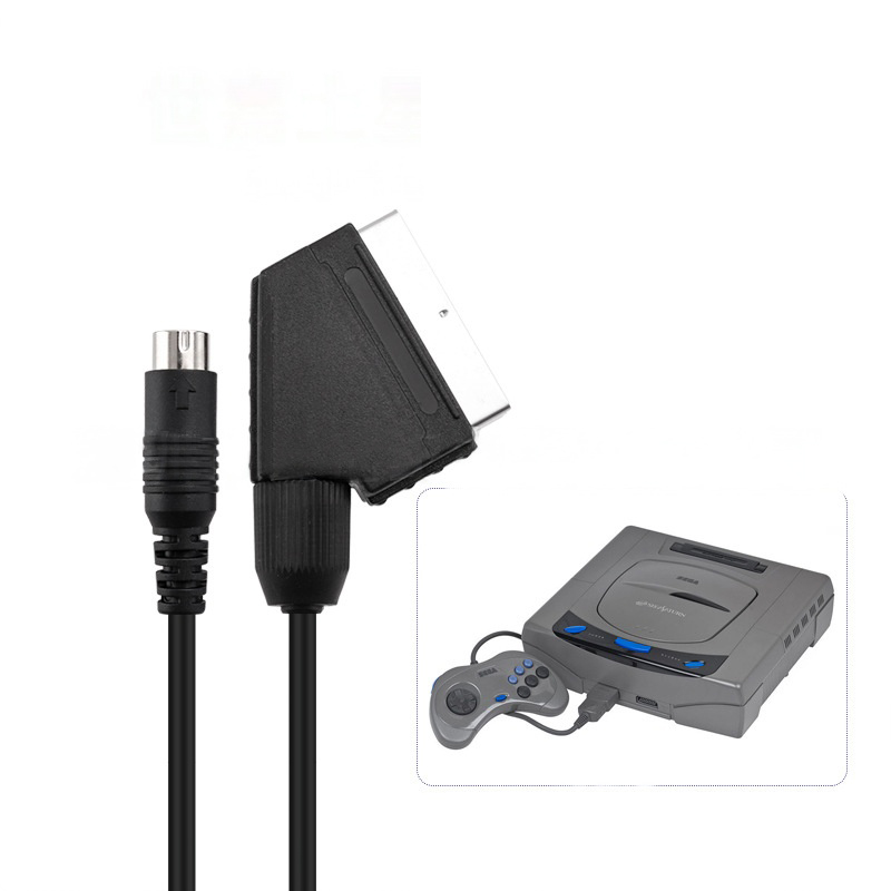 1.8m Scart Cable for Sega Satu - đánh giá và giá Controller Extension Cord