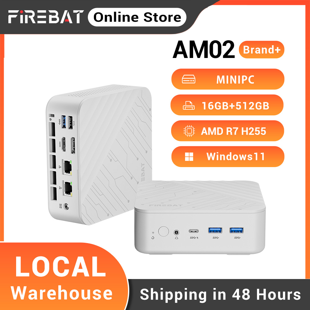 FIREBAT AM02 Mini PC AMD Ryzen - đánh giá và giá Retro Gaming Mini Pc