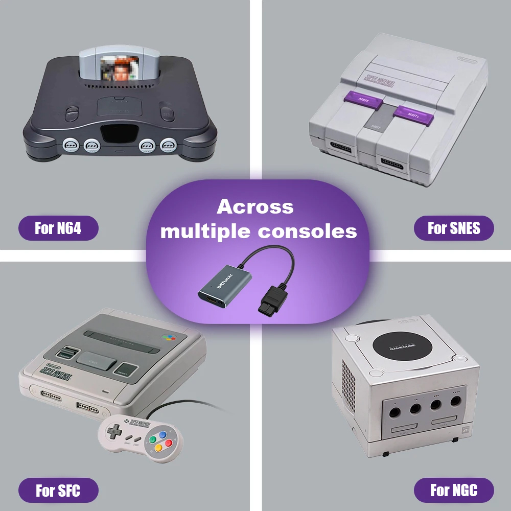 Bitfunx 720P Svideo / AV To HD - đánh giá và giá Retro Gaming Setup