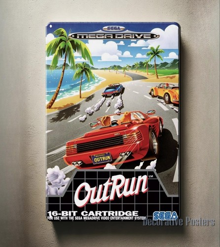 Outrun Mega Drive Retro Video  - đánh giá và giá Retro Gaming Us