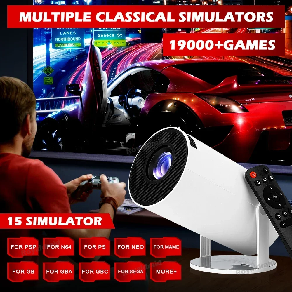 P90 Max Portable Smart Gaming  - đánh giá và giá Retro Gaming With Projector