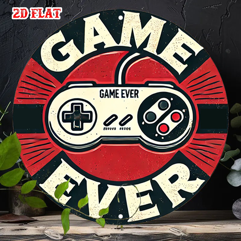 2D Flat 1pc Retro Gaming Round - đánh giá và giá Retro Gaming Us