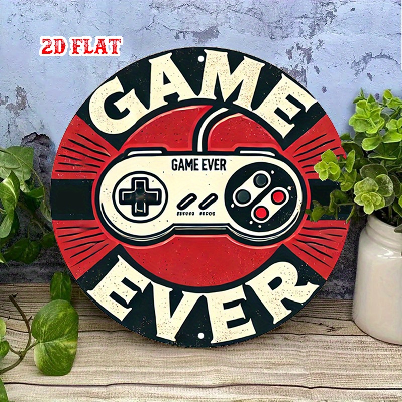 2D Flat 1pc Retro Gaming Round - đánh giá và giá Retro Gaming Us