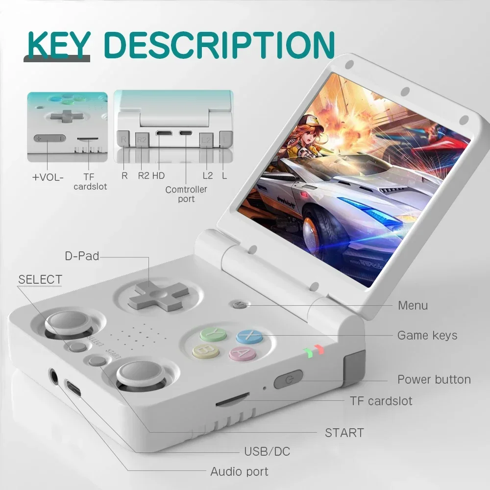 MIYOO Flip V2 Handheld Game Co - đánh giá và giá Retro Gaming Os Linux