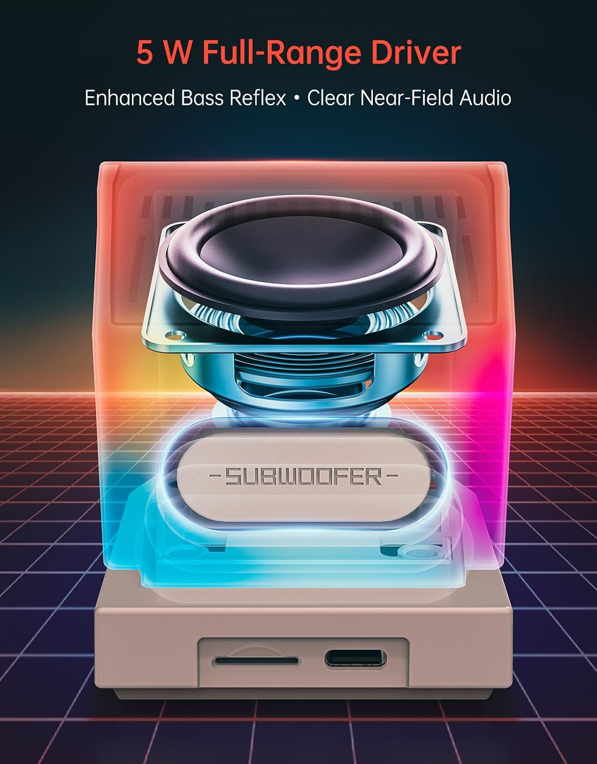 Retro PC-Style Mini Speaker wi - đánh giá và giá Retro Gaming Mini Pc