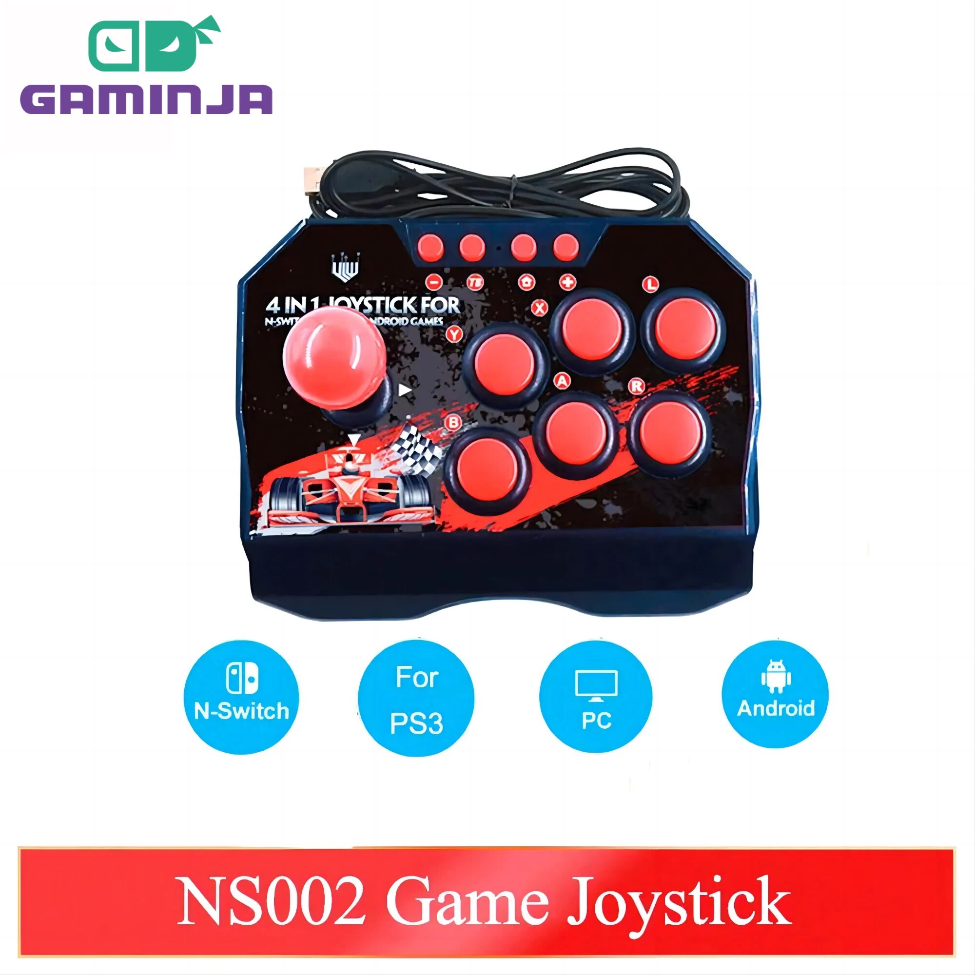GAMINJA NS002 4 In 1 Retro Arc - đánh giá và giá Retro Gaming Raspberry Pi