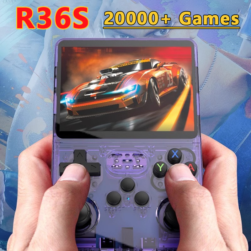 NEW R36S Retro Handheld Game C - đánh giá và giá Retro Gaming Os Linux